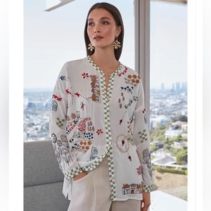 Johnny Was Cartagena Blouse